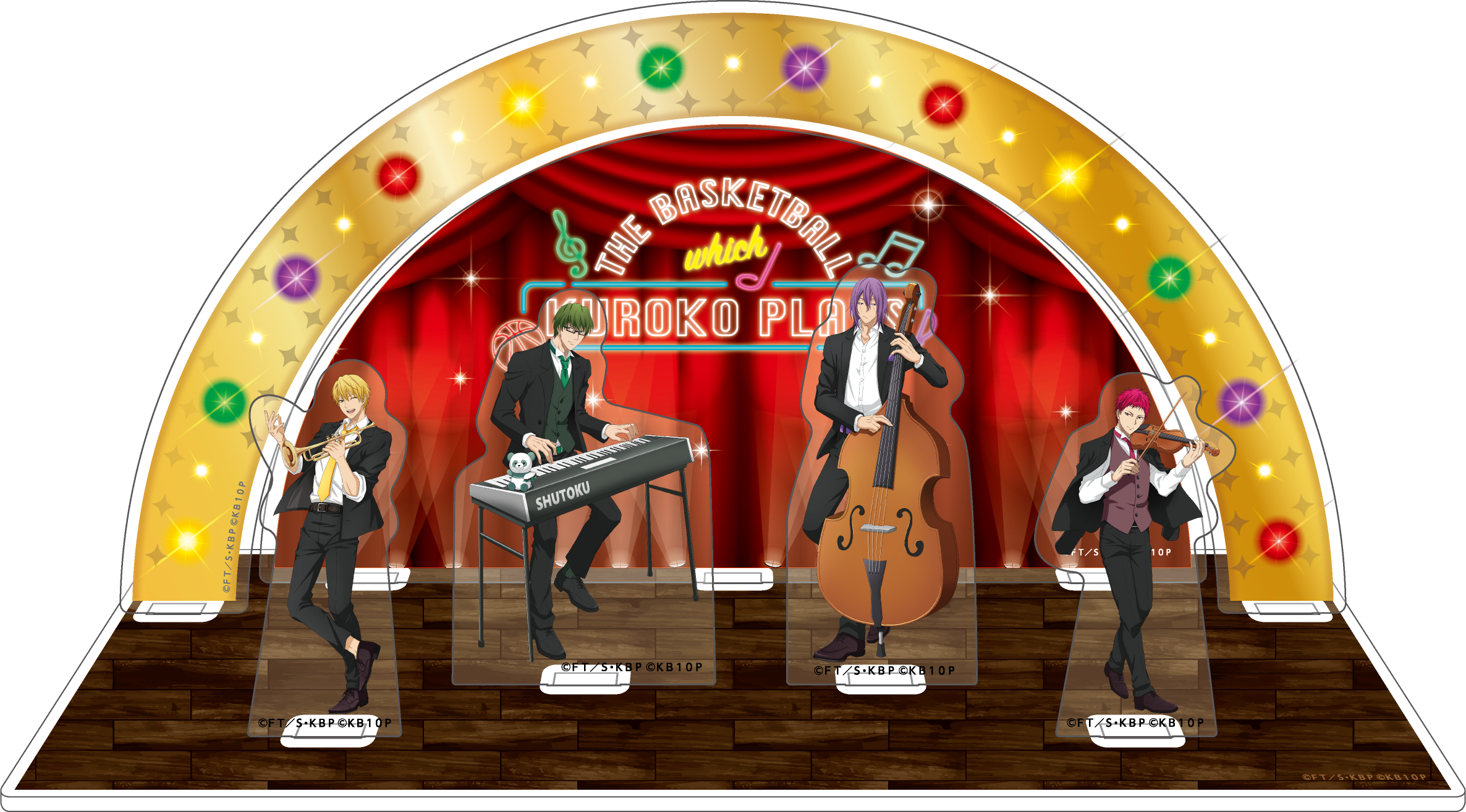 黒子のバスケ　アクリルジオラマ　 ジャンプフェスタ2023　未開封 ジャンプフェスタ∬黒子のバスケ 2023限定生ブロマイドABセット